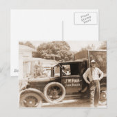 Het Briefkaart van de Handelaar van de troep (Voorkant / Achterkant)