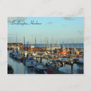 Het Briefkaart van de Haven van Bridlington