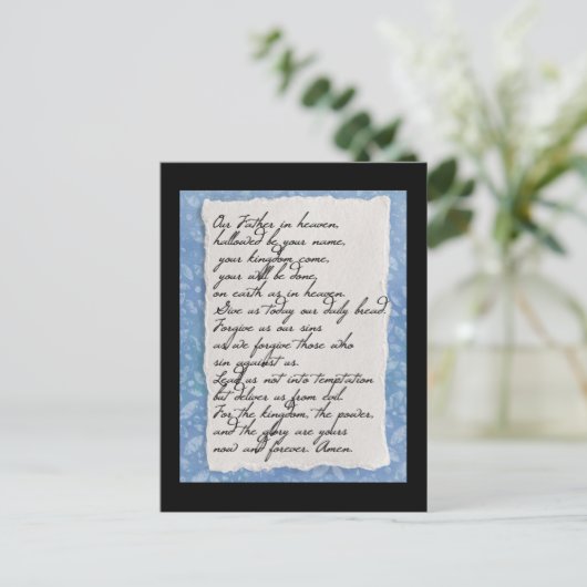 Het Briefkaart van de Heer (Staand voorkant)