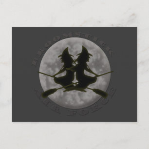 Het Briefkaart van de Heksen van Halloween