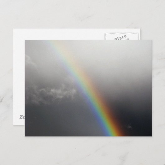 Het Briefkaart van de Hemel van de regenboog (Voorkant / Achterkant)