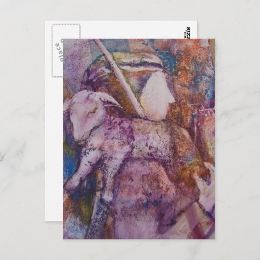 Het Briefkaart van de herder (Voorkant / Achterkant)