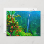 Het Briefkaart van de Herfsten van Akaka (Voorkant / Achterkant)