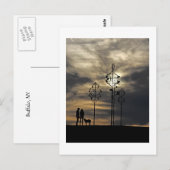 Het Briefkaart van de hond (Voorkant / Achterkant)