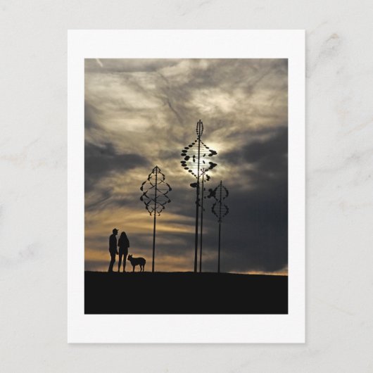 Het Briefkaart van de hond (Voorkant)