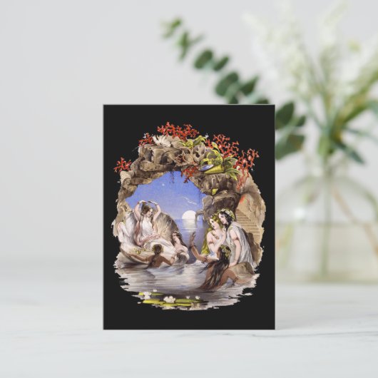 Het Briefkaart van de Inham van de meermin (Staand voorkant)