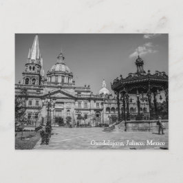 Het Briefkaart van de Kathedraal van Guadalajara