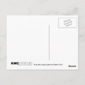 Het Briefkaart van de Katten van het rooster (Achterkant)