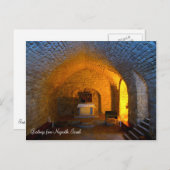 Het Briefkaart van de Kerk van de synagoge (Voorkant / Achterkant)