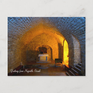 Het Briefkaart van de Kerk van de synagoge