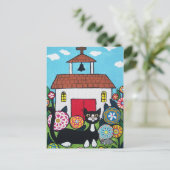 Het Briefkaart van de kerkhoffelaars (Staand voorkant)