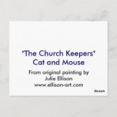 Het Briefkaart van de kerkhoffelaars (Achterkant)