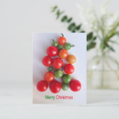 Het Briefkaart van de Kerstboom van de tomaat (Staand voorkant)