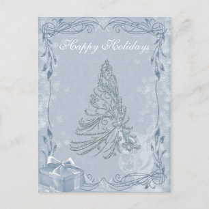 Het Briefkaart van de Kerstboom van Jeweled
