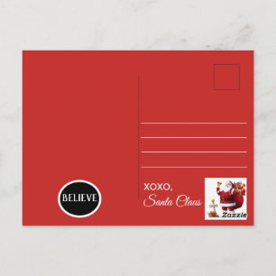 Het Briefkaart van de Kerstman