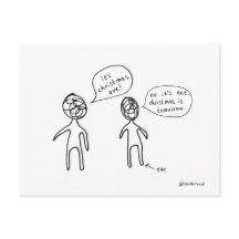 het briefkaart van de Kerstmisvooravond