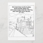 Het Briefkaart van de Kleur van de Manuscript van  (Voorkant)