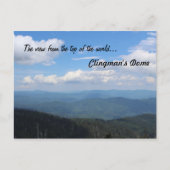 Het Briefkaart van de Koepel van Clingman (Voorkant)