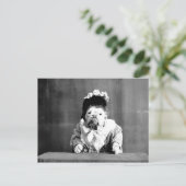 Het Briefkaart van de koningin Bulldog (Staand voorkant)