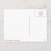 Het Briefkaart van de Kruik van het Snoep van (Achterkant)