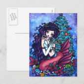 Het Briefkaart van de Kunst van de Fantasie van de (Voorkant / Achterkant)