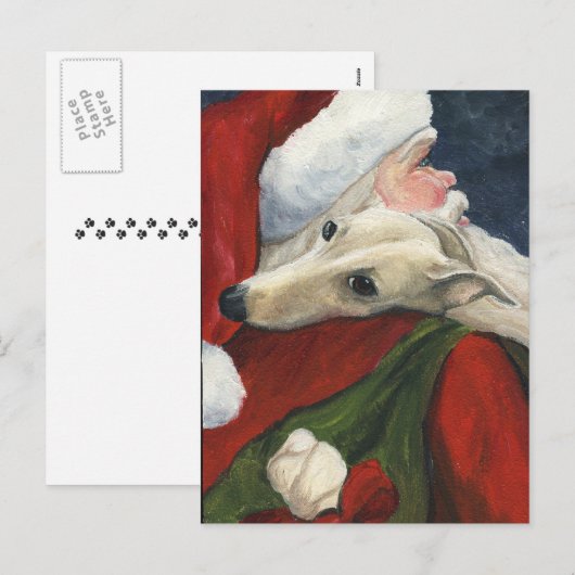 Het Briefkaart van de Kunst van de Hond van (Voorkant / Achterkant)