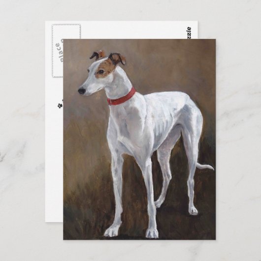 Het Briefkaart van de Kunst van de Hond van de (Voorkant / Achterkant)