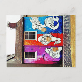 Het Briefkaart van de Kunst van de straat