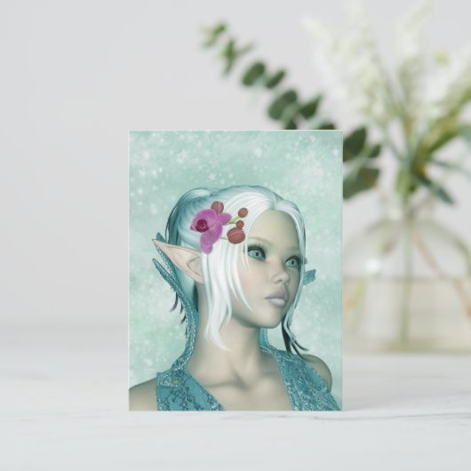 Het Briefkaart van de Kunst van het Elf van de (Staand voorkant)