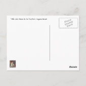 Het Briefkaart van de Kunst van Renoir: Mej. Julie (Achterkant)