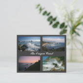 Het briefkaart van de Kust van Oregon (Staand voorkant)