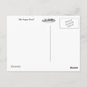 Het briefkaart van de Kust van Oregon (Achterkant)