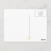 Het Briefkaart van de lammeren verwelkomen (Achterkant)