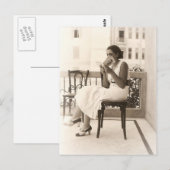 Het Briefkaart van de Lezing (Voorkant / Achterkant)