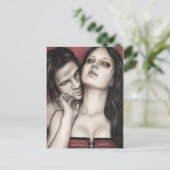 Het Briefkaart van de liefde van een vampier (Staand voorkant)