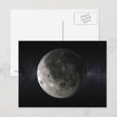 Het Briefkaart van de maan (Voorkant / Achterkant)