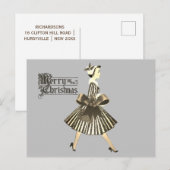 Het Briefkaart van de Magic Holiday (Voorkant / Achterkant)