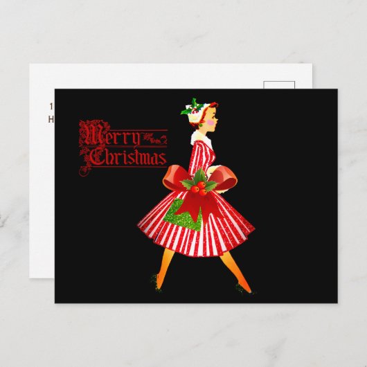 Het Briefkaart van de Magic Holiday (Voorkant / Achterkant)