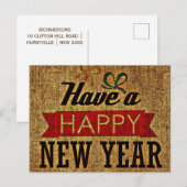 Het Briefkaart van de Magic Holiday (Voorkant / Achterkant)