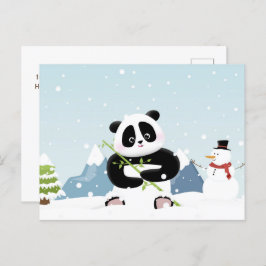 Het Briefkaart van de Magic Holiday