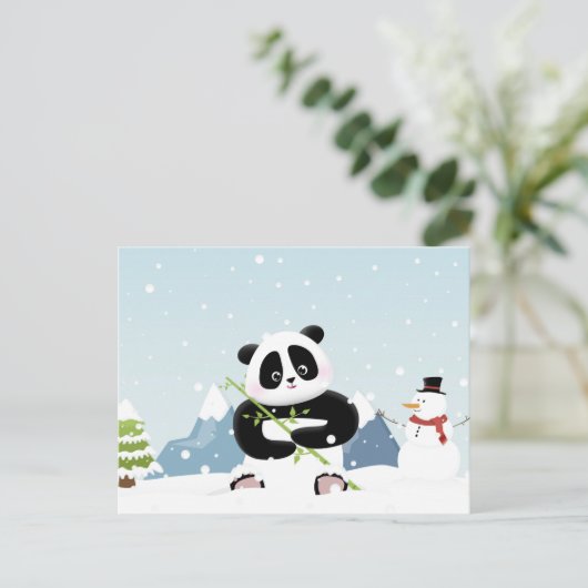 Het Briefkaart van de Magic Holiday (Staand voorkant)