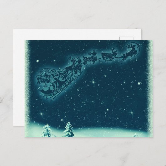 Het Briefkaart van de Magic Holiday (Voorkant / Achterkant)