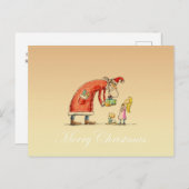 Het Briefkaart van de Magic Holiday (Voorkant / Achterkant)