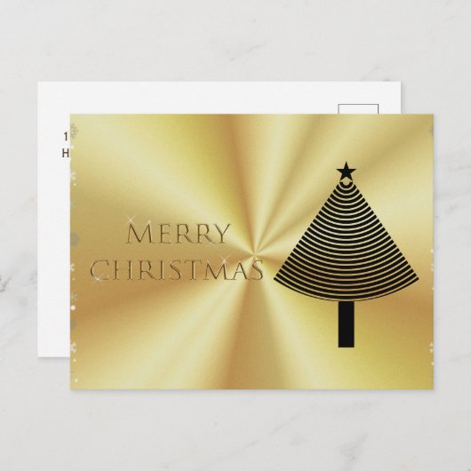 Het Briefkaart van de Magic Holiday (Voorkant / Achterkant)