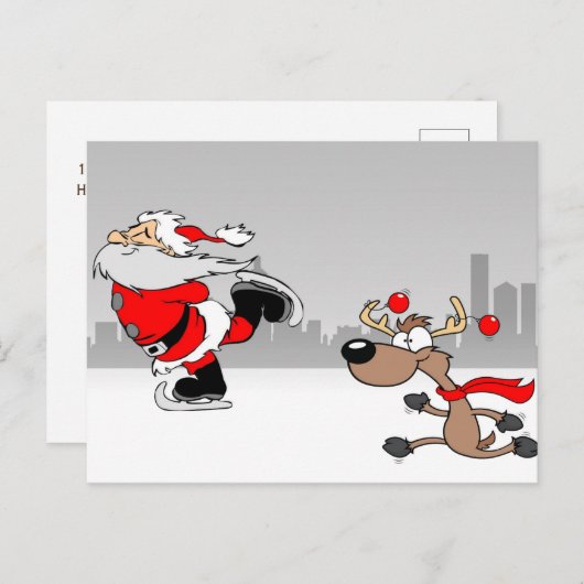 Het Briefkaart van de Magic Holiday (Voorkant / Achterkant)