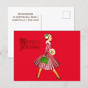 Het Briefkaart van de Magic Holiday