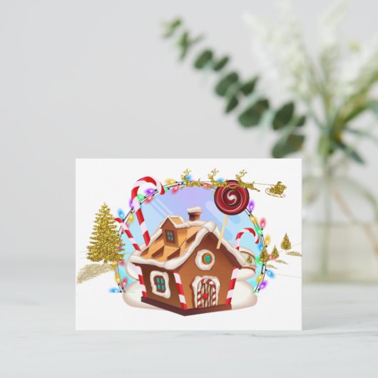 Het Briefkaart van de Magic Holiday (Staand voorkant)