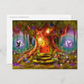 Het briefkaart van de Magische Boom (Voorkant / Achterkant)