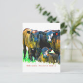 Het Briefkaart van de Meisjes van de Prairie van (Staand voorkant)