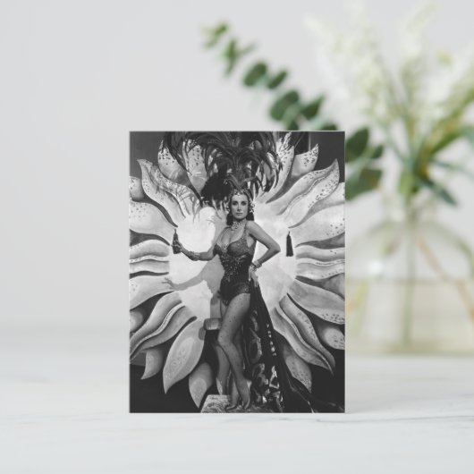 Het Briefkaart van de Meisjes van het refrein - (Staand voorkant)